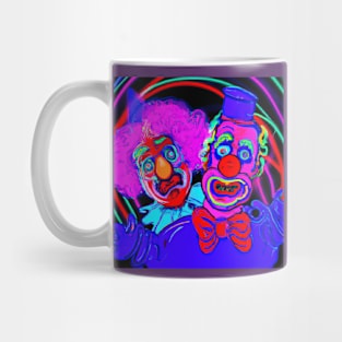 Neon Clowns Mug